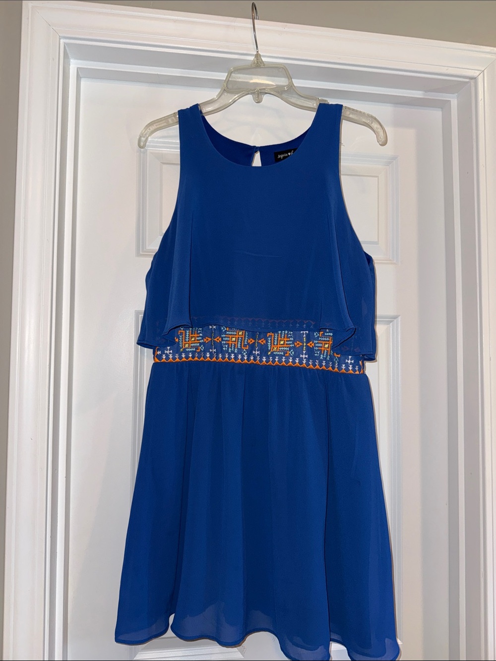Blue Aztec dress